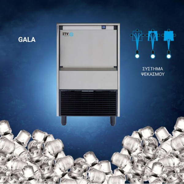 Παγομηχανή 164kg/24h με σύστημα ψεκασμού ITV GALA NG 150A