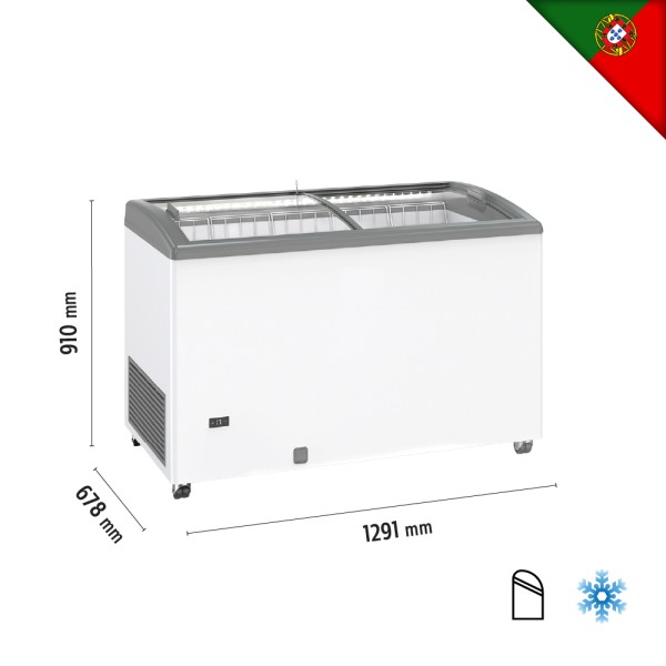 ΚΑΤΑΨΥΚΤΗΣ ΜΕ ΣΥΡΟΜΕΝΑ ΚΟΥΡΜΠΑΡΙΣΤΑ ΚΡΥΣΤΑΛΛΑ TENSAI GTC400