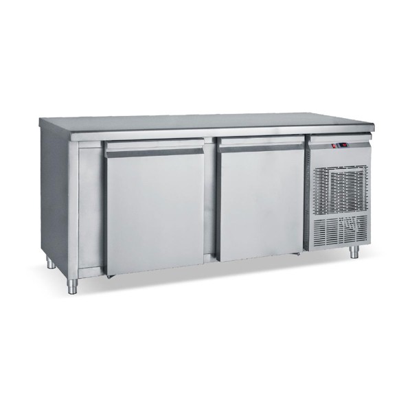 Ψυγείο πάγκος 185x60x85cm συντήρηση με μεγάλες πόρτες Και Βάθος 60cm BAMBASfrost PM6 185
