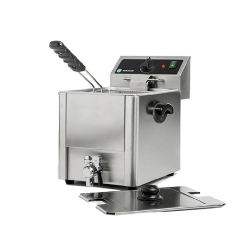 Φριτέζα 8lt ηλεκτρική μονοφασική HURAKAN FT8N