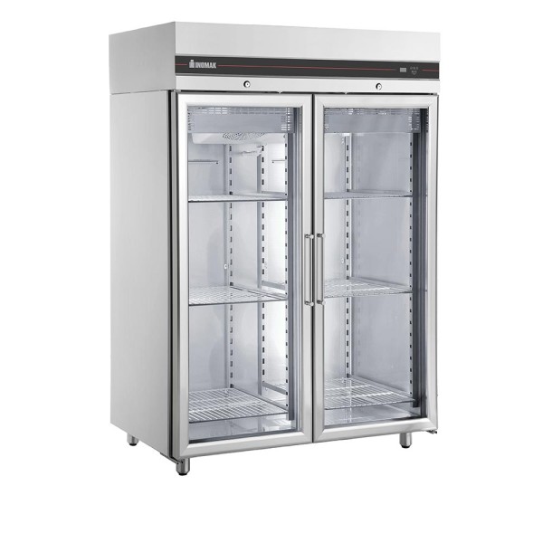 Ψυγείο Θάλαμος Συντήρησης 144x90,5x210cm με γυάλινες πόρτες INOMAK CEP2144/GL
