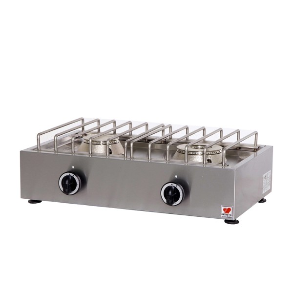 Επιτραπέζια εστία υγραερίου - αερίου NORTH GAS E22  Επιτραπέζια εστία υγραερίου - αερίου NORTH GAS E22