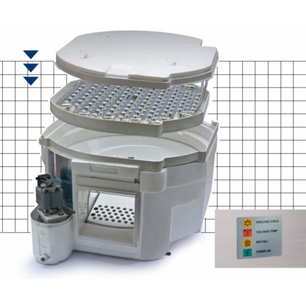 Παγομηχανή 150kg/24h με σύστημα ψεκασμού SCOTSMAN AC 226