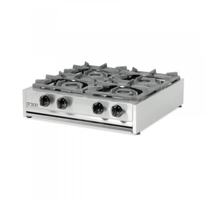 Επιτραπέζια εστία αερίου τετραπλή 28kw VIMITEX Eurochef 204M