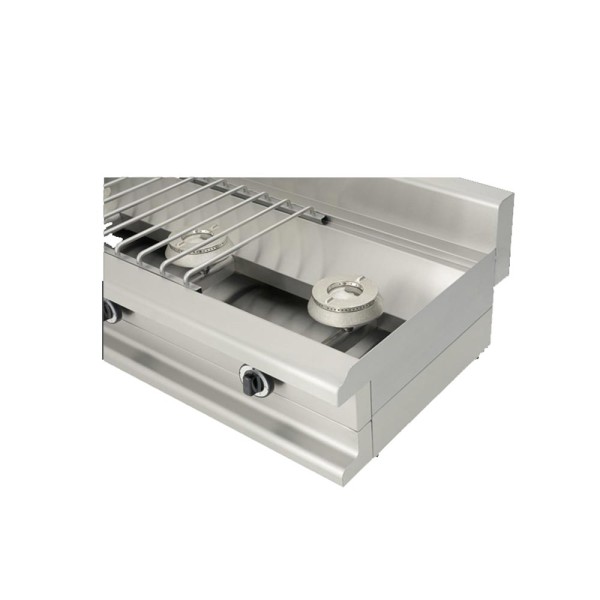 Εστία υγραερίου ψαροταβέρνας διπλή επιτραπέζια Classic VISVARDIS KGL 2 Εστία υγραερίου ψαροταβέρνας διπλή επιτραπέζια Classic VISVARDIS KGL 2