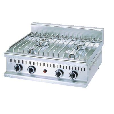 Εστία υγραερίου τετραπλή επιτραπέζια Classic VISVARDIS KG 470  Εστία υγραερίου τετραπλή επιτραπέζια Classic VISVARDIS KG 470