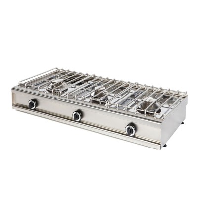 Φλόγιστρο αερίου βαρέως τύπου με 3 καυστήρες VRINOX KALLISTI 3 Φλόγιστρο αερίου βαρέως τύπου με 3 καυστήρες VRINOX KALLISTI 3