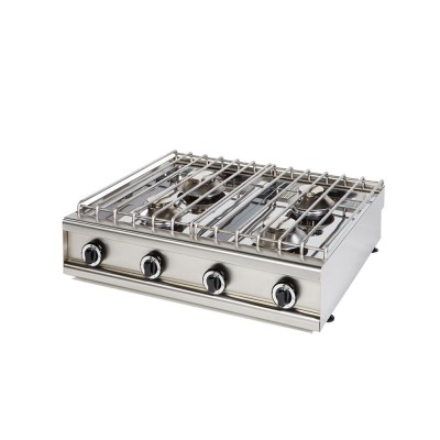 Φλόγιστρο αερίου βαρέως τύπου με 4 καυστήρες VRINOX KALLISTI 4 Φλόγιστρο αερίου βαρέως τύπου με 4 καυστήρες VRINOX KALLISTI 4