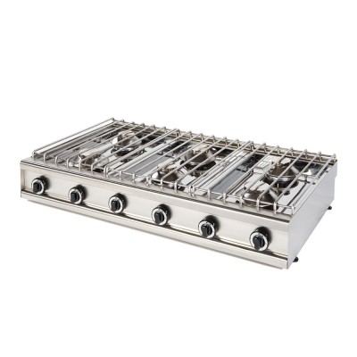 Φλόγιστρο αερίου βαρέως τύπου με 6 καυστήρες VRINOX KALLISTI 6 Φλόγιστρο αερίου βαρέως τύπου με 6 καυστήρες VRINOX KALLISTI 6