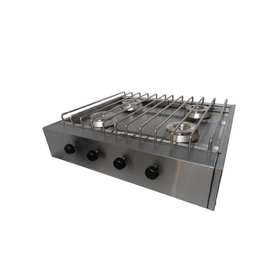 Φλόγιστρο αερίου με inox σχάρα με 4 καυστήρες VRINOX KALLISTI 4 ECO Φλόγιστρο αερίου με inox σχάρα με 4 καυστήρες VRINOX KALLISTI 4 ECO