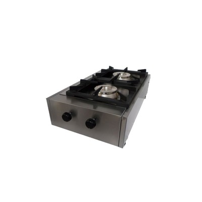 Φλόγιστρο αερίου με σχάρα μαντέμι με 2 καυστήρες VRINOX KALLISTI 2A ECOM Φλόγιστρο αερίου με σχάρα μαντέμι με 2 καυστήρες VRINOX KALLISTI 2A ECOM